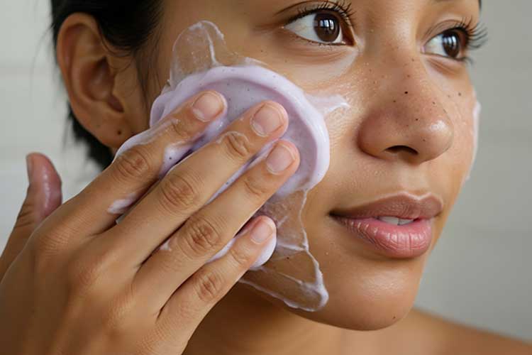 لایه برداری پوست با ماسک