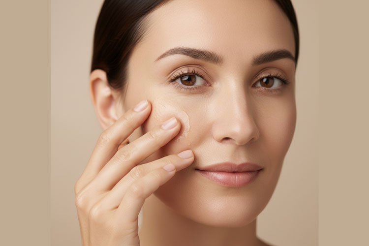 ماساژ روغن روی خط خنده