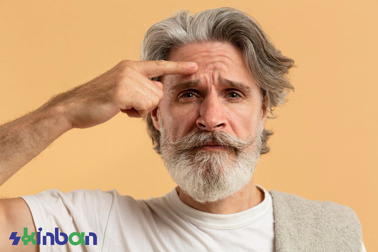 ماسک چروک پیشانی